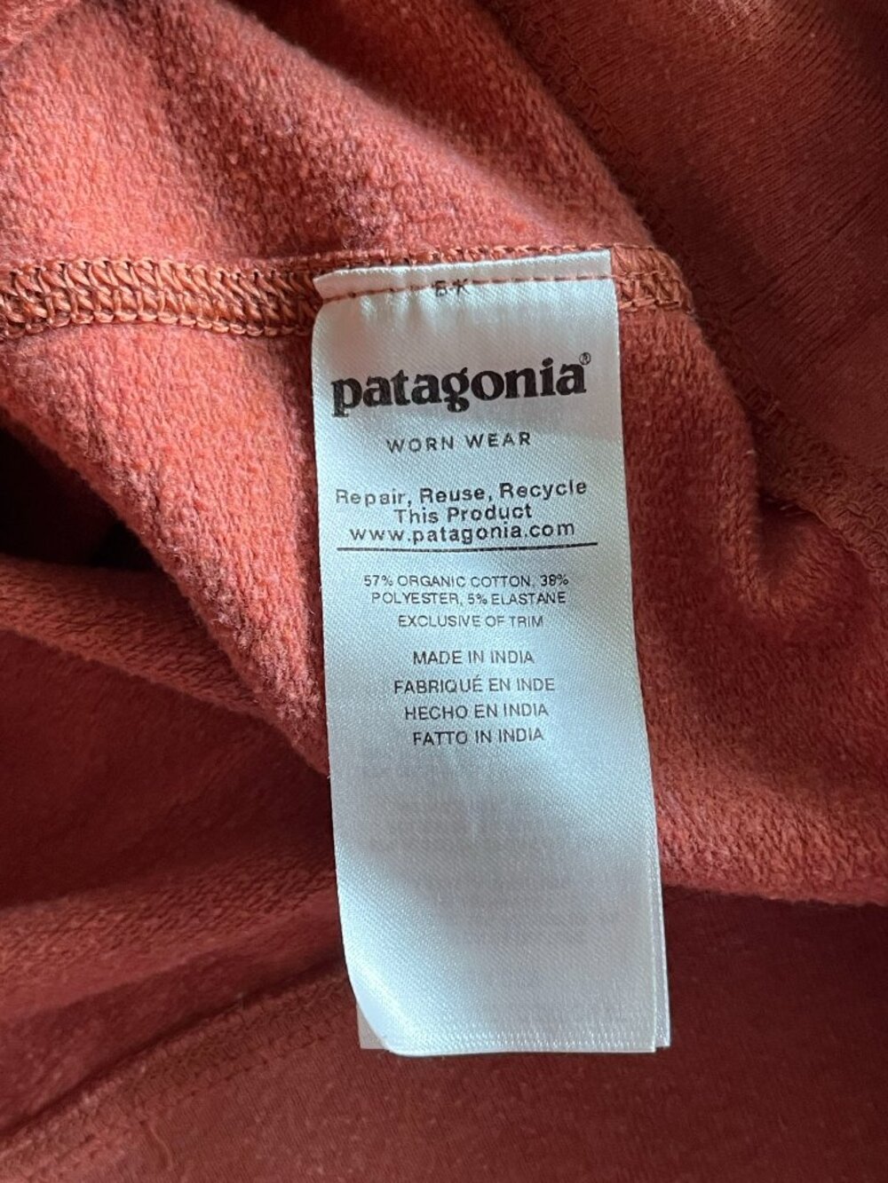 Patagonia guava orange sweatshirt S - Picture 5 of 6